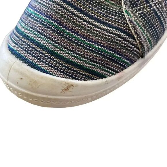 Twisted Slip On Multi Color Womens Sneaker Shoe Sz 7 - Picture 10 of 12